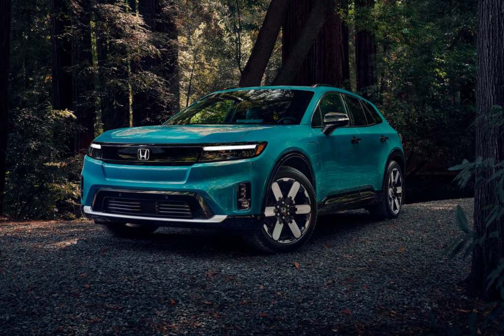 2024 Honda Prologue electric SUV exterior at McCarthy Honda in Overland Park Kansas
