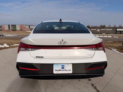 2025 Hyundai Elantra Hybrid Blue