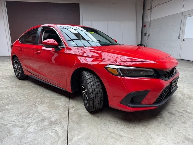 Used 2023 Honda Civic Hatchback EX-L with VIN 19XFL1H70PE009727 for sale in Kansas City