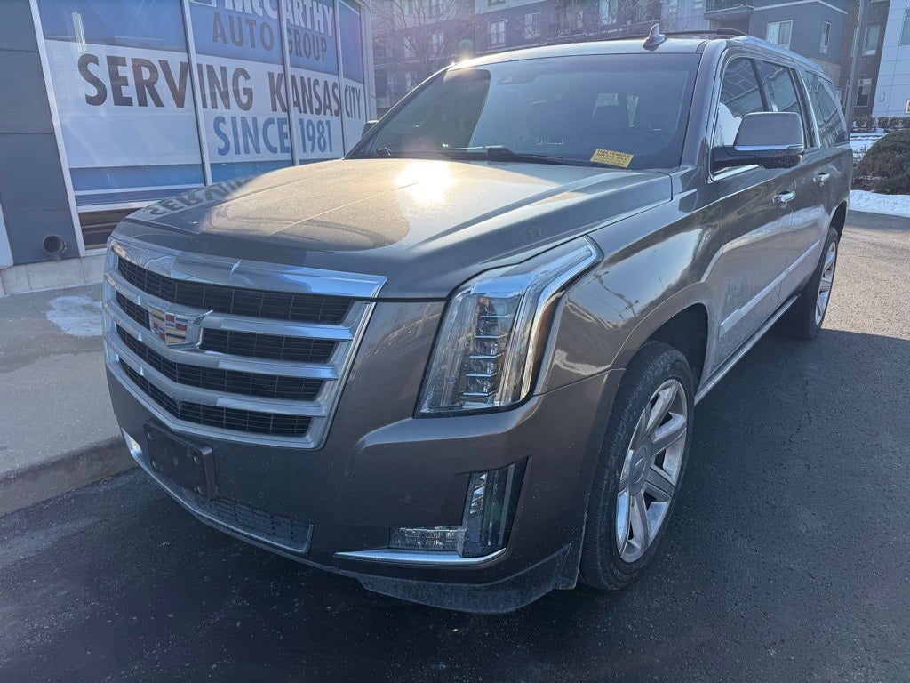 Used 2016 Cadillac Escalade ESV Premium with VIN 1GYS4JKJ1GR432475 for sale in Kansas City