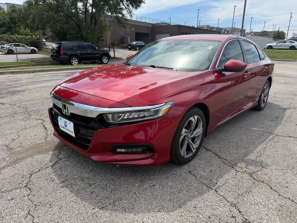 Used 2018 Honda Accord EX-L with VIN 1HGCV2F56JA006198 for sale in Kansas City