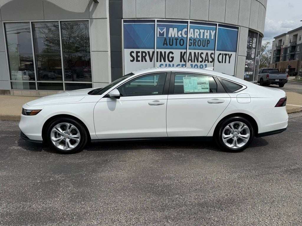 Certified 2025 Honda Accord LX with VIN 1HGCY1F20SA086154 for sale in Kansas City
