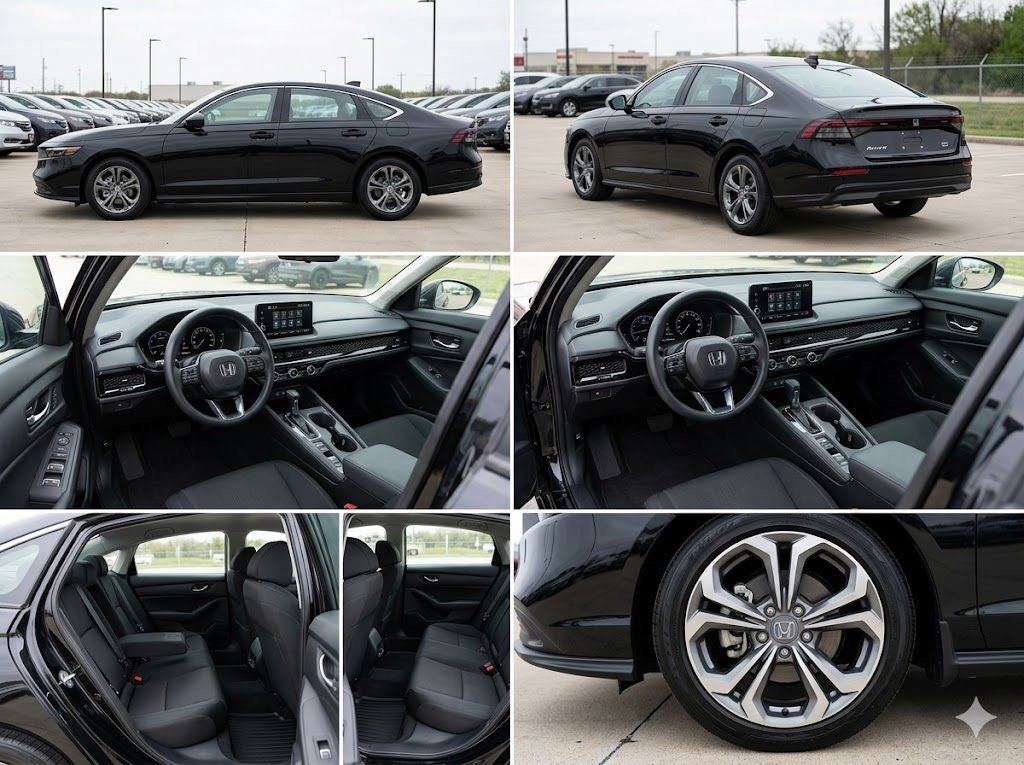 Used 2024 Honda Accord EX with VIN 1HGCY1F35RA090655 for sale in Kansas City