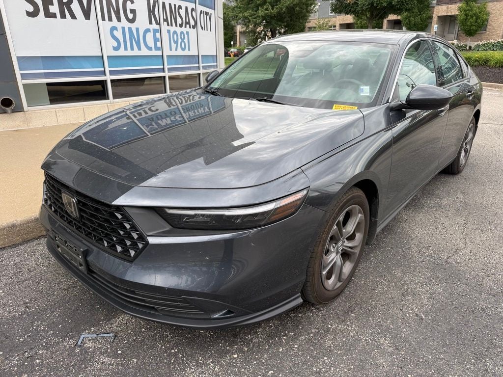 Used 2024 Honda Accord EX with VIN 1HGCY1F36RA071998 for sale in Kansas City