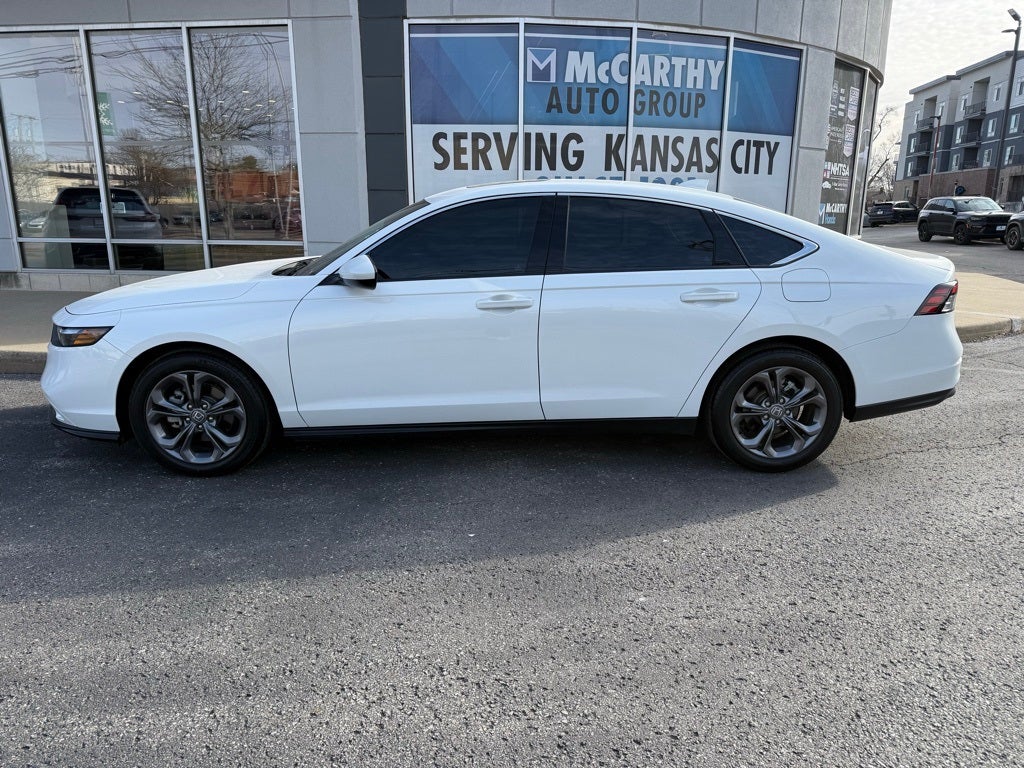Used 2024 Honda Accord EX with VIN 1HGCY1F37RA066633 for sale in Kansas City