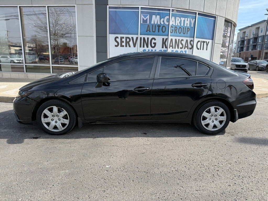 Used 2014 Honda Civic LX with VIN 2HGFB2F59EH508054 for sale in Kansas City