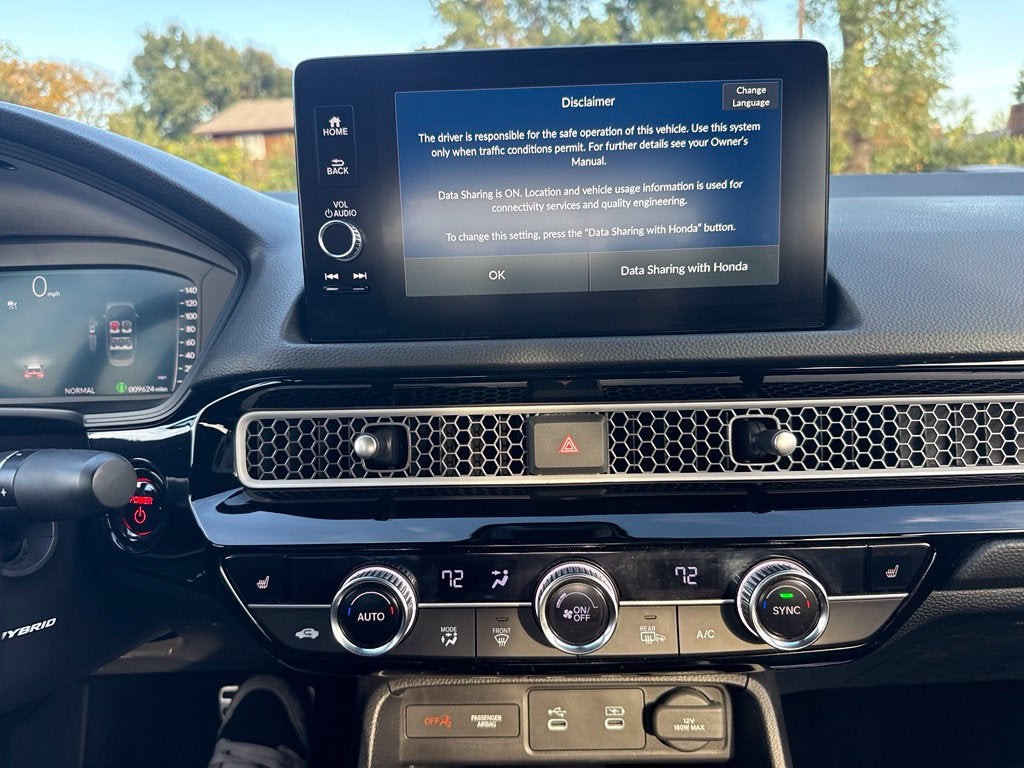 2025 Honda Civic Hybrid Sport