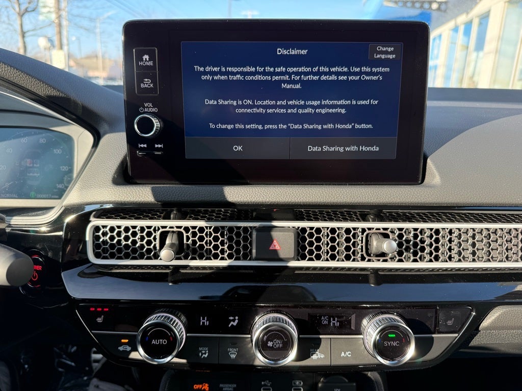 2026 Honda Civic Sedan 2WD Sport Touring Hybrid