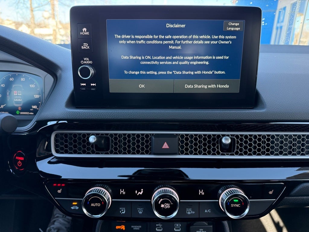 2026 Honda Civic Sedan 2WD Sport Touring Hybrid