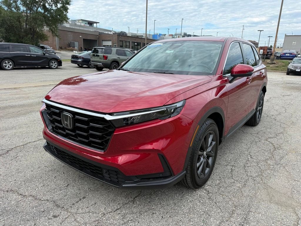 Certified 2026 Honda CR-V EX-L with VIN 2HKRS4H75TH487858 for sale in Kansas City