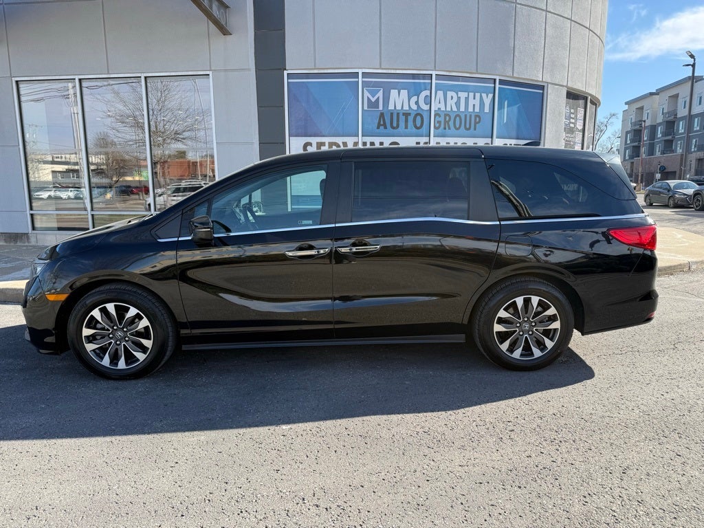 Used 2024 Honda Odyssey EX-L with VIN 5FNRL6H67RB055487 for sale in Kansas City