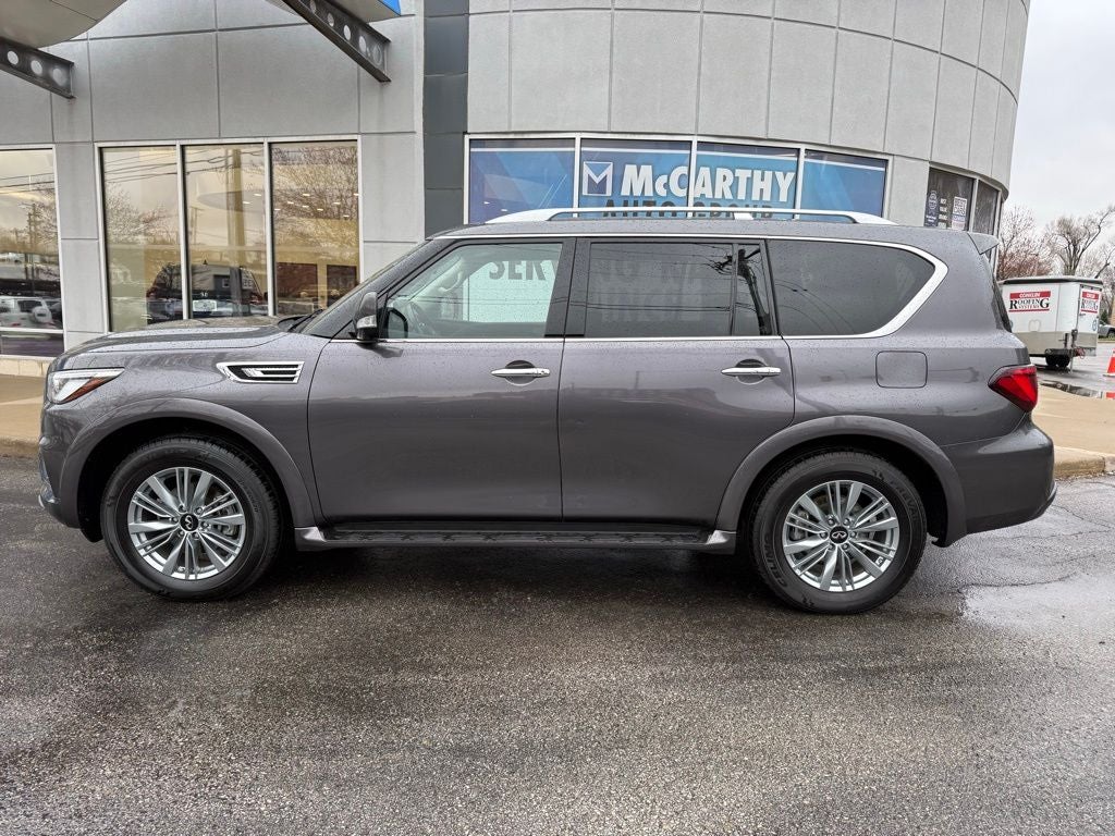 Used 2024 INFINITI QX80 Luxe 4WD with VIN JN8AZ2AEXR9328894 for sale in Kansas City