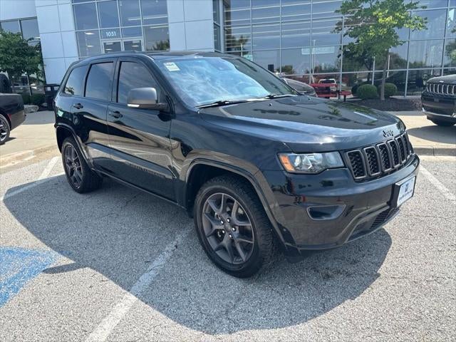 Used 2021 Jeep Grand Cherokee 80th Edition with VIN 1C4RJFBG3MC603577 for sale in Kansas City