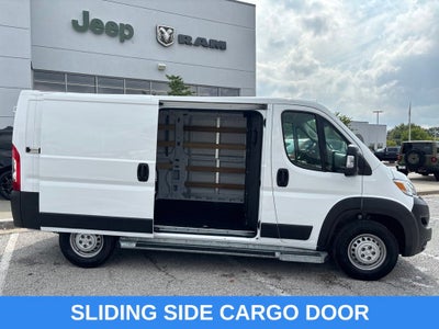 2025 RAM ProMaster 2500 Cargo Van Tradesman Low Roof 136' WB w/Pass Seat
