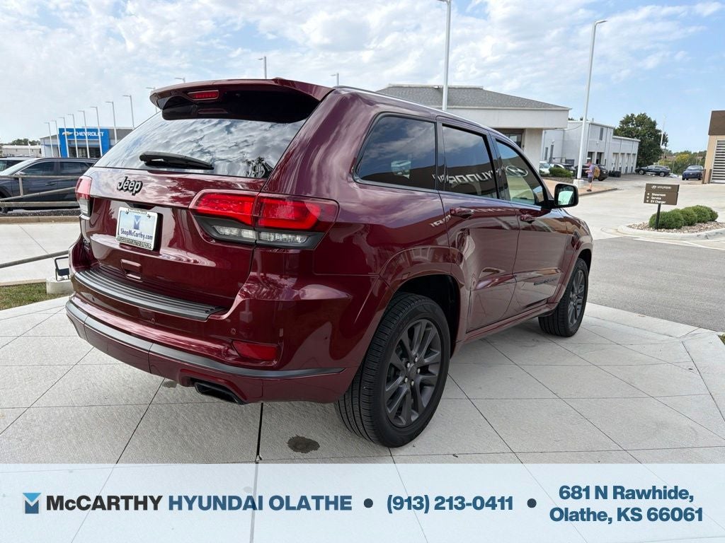 2018 Jeep Grand Cherokee Overland