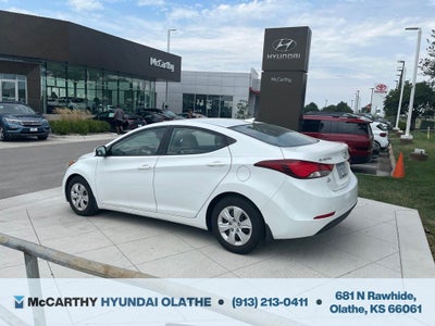 2016 Hyundai Elantra SE