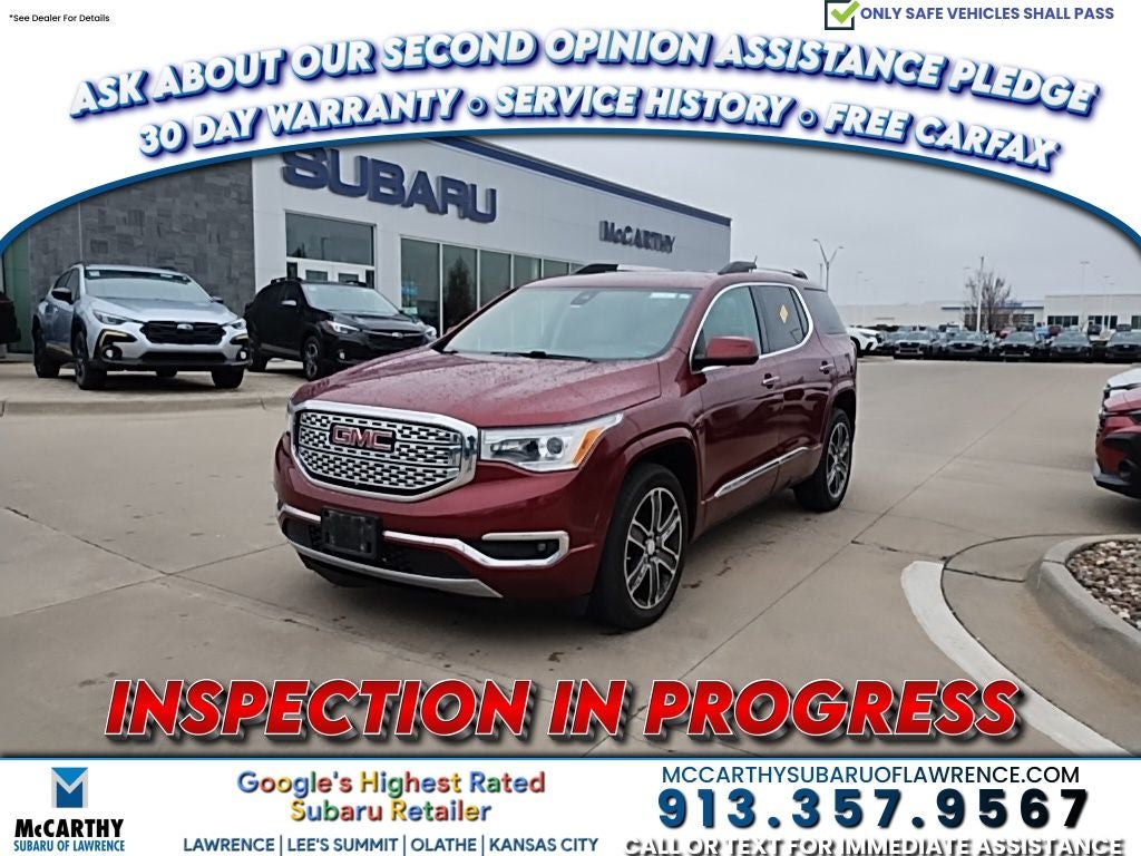 2017 GMC Acadia Denali