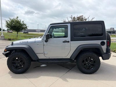 2017 Jeep Wrangler Willys Wheeler