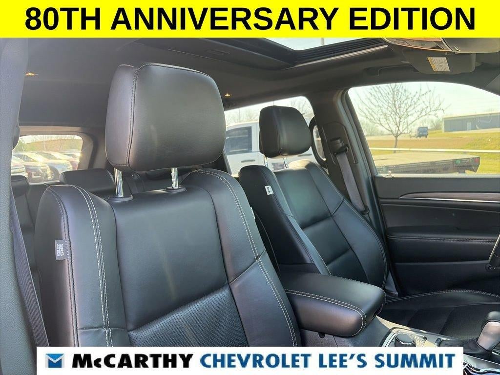 2021 Jeep Grand Cherokee 80th Anniversary
