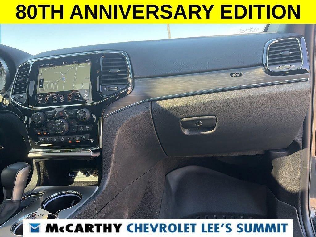 2021 Jeep Grand Cherokee 80th Anniversary