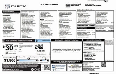 2024 Buick Envista Avenir