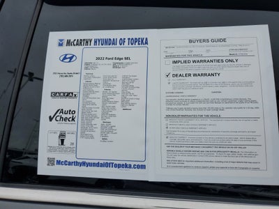 2022 Ford Edge SEL
