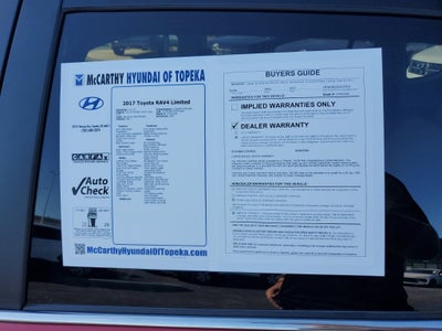 2017 Toyota RAV4 Limited