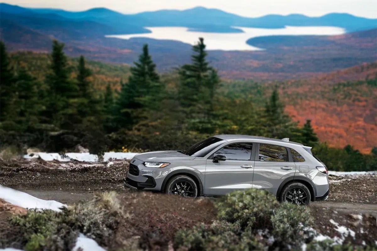 2026 Honda HR-V Sport on mountain road