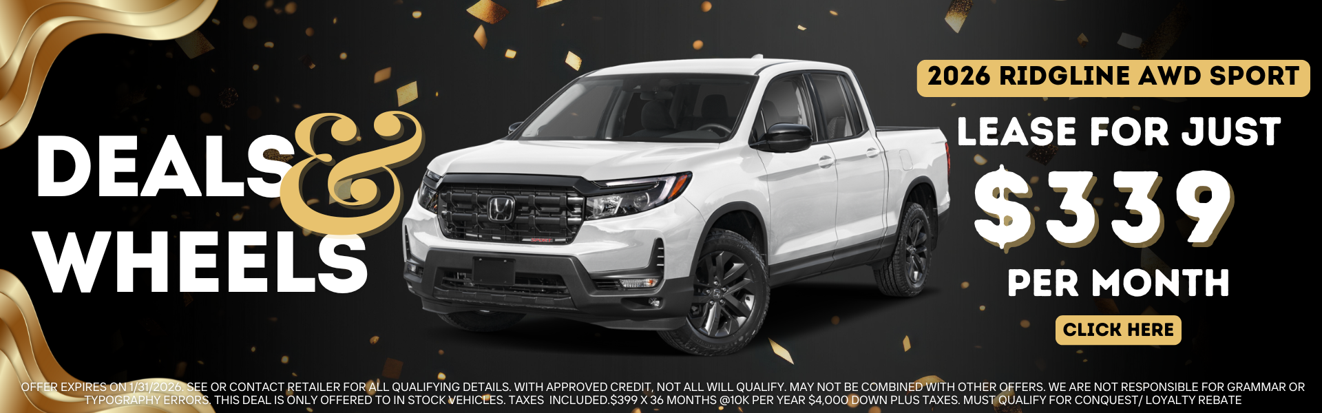 New Ridgeline for Sale Near Olathe, KS