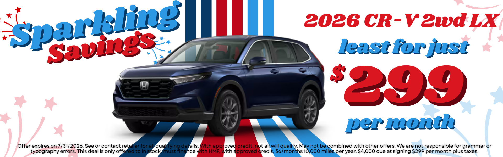 2026 CR-V 2wd LX 