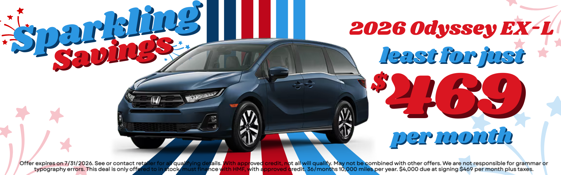 2026 Odyssey EX-L 